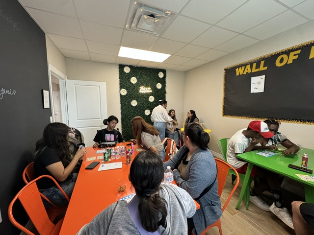 The sensory room at The Abilities Lounge, a neurodivergent-friendly space in Houston